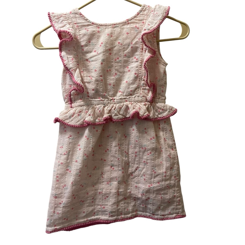 Egg Collective Pink Ruffle Trim Dress